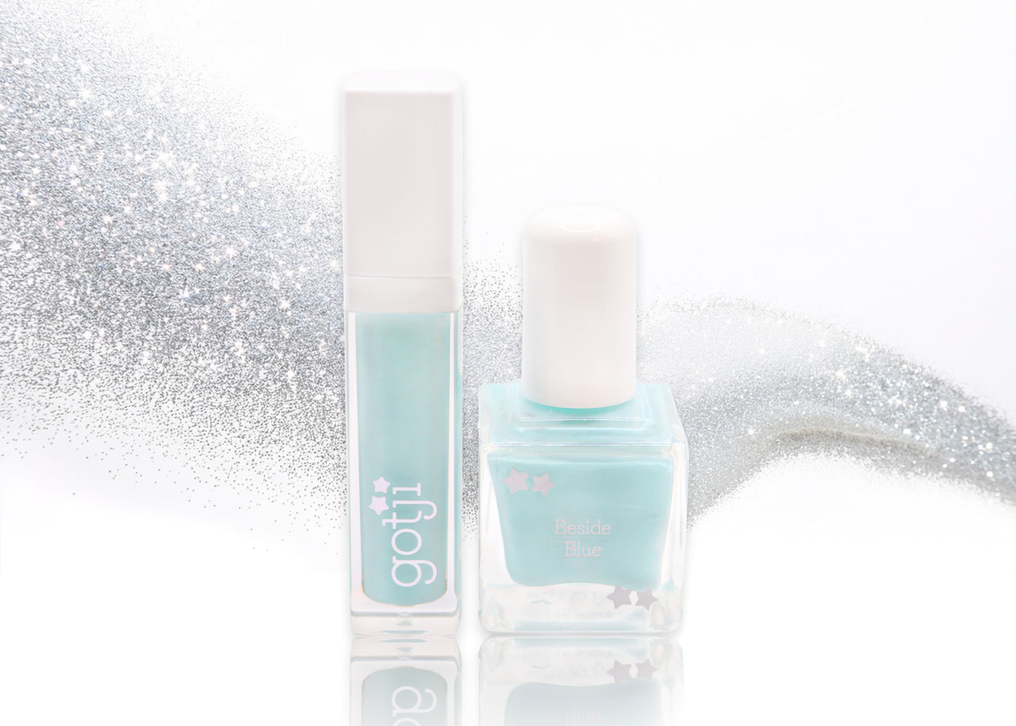 Beside Blue | Lip + Nail Duo | physician-founded clean beauty that cares | formulated for delicate skin, but made for all