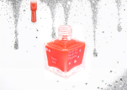 Peach BAE | Clean Nail Polish | physician-founded clean beauty that cares | formulated for delicate skin, but made for all