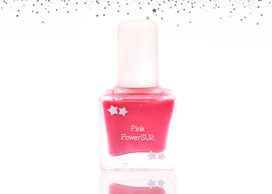 Pink PowerSUit | Clean Nail Polish | physician-founded clean beauty that cares | formulated for delicate skin, but made for all