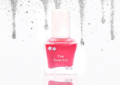Pink PowerSUit | Clean Nail Polish | physician-founded clean beauty that cares | formulated for delicate skin, but made for all