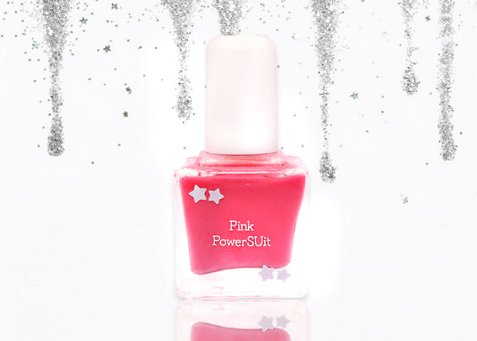 Pink PowerSUit | Clean Nail Polish | physician-founded clean beauty that cares | formulated for delicate skin, but made for all