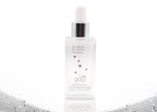 UpLIFTing Nail Polish Remover Gel | physician-founded clean beauty that cares | formulated for delicate skin, but made for all