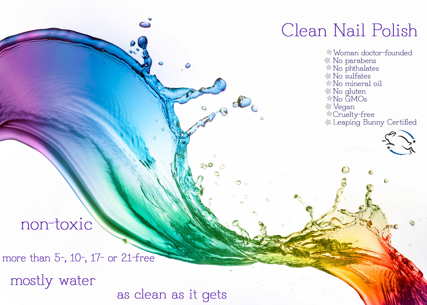 Cait's aPLUMb | Clean Nail Polish | physician-founded clean beauty that cares | formulated for delicate skin, but made for all